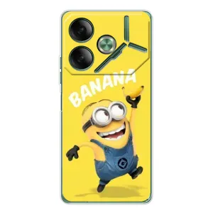 Мультяшний принт на Чохол для Пова 7 (Banana)