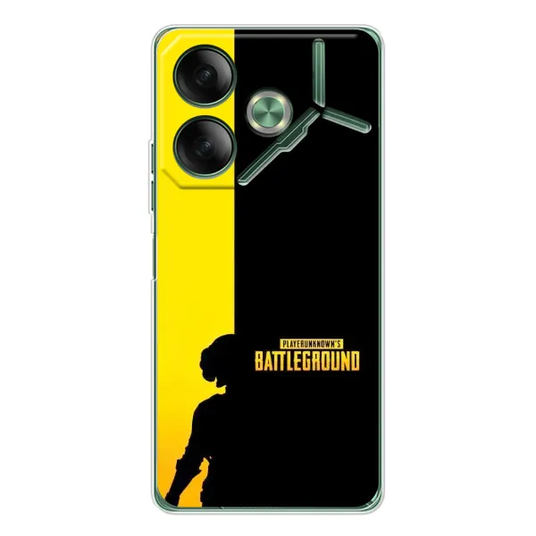 Чехол с рисунком «Battlegrounds» для TECNO Pova 7 Чехол с рисунком «Battlegrounds» для TECNO Pova 7
