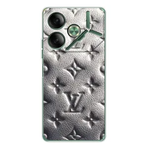 Текстурний Чохол Louis Vuitton для Пова 7 (Бежевий ЛВ)