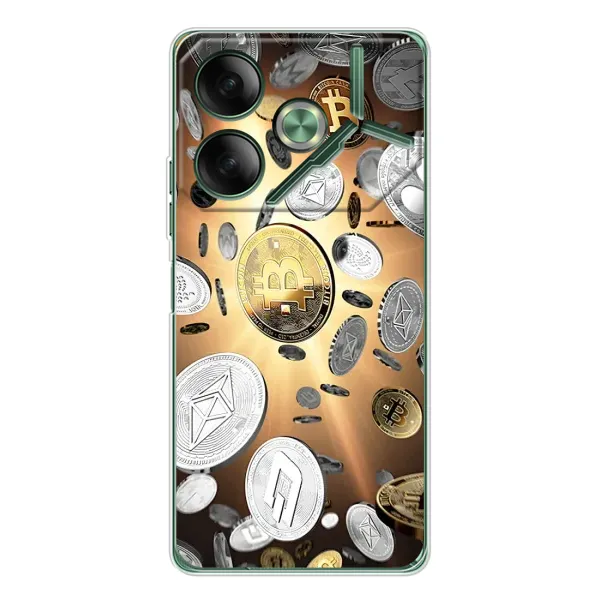 Чехол с рисунком «Биток» для TECNO Pova 7 Чехол с рисунком «Биток» для TECNO Pova 7