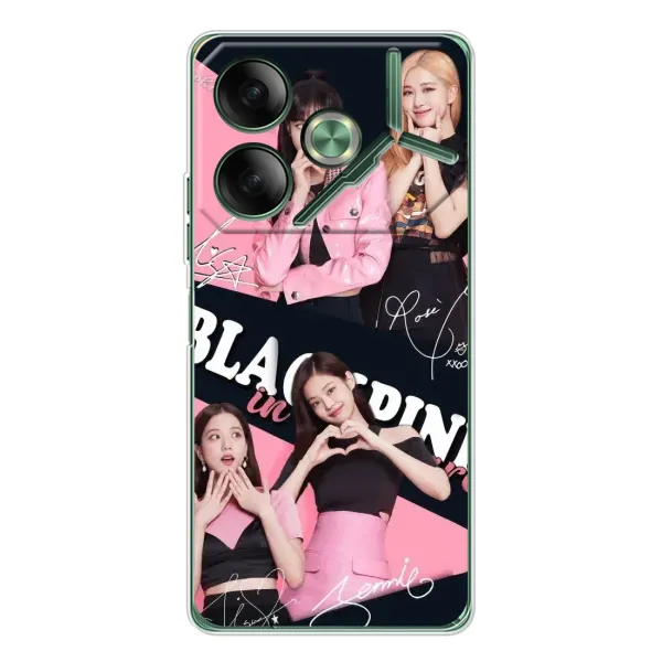 Чехол с рисунком «BLACKPINK» для TECNO Pova 7 Чехол с рисунком «BLACKPINK» для TECNO Pova 7
