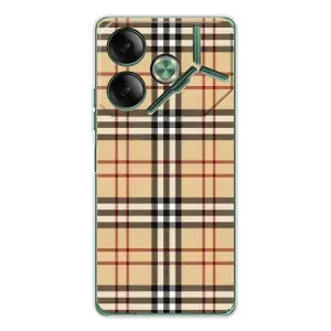 Чохол з Брендами одягу на Пова 7 (Burberry стиль)