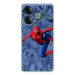 Силиконовый Чехол для Tecno Pova 7 (Человек Паук)