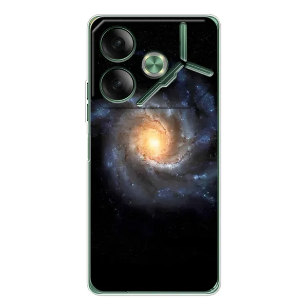Чехол с рисунком «Черная дыра» для TECNO Pova 7