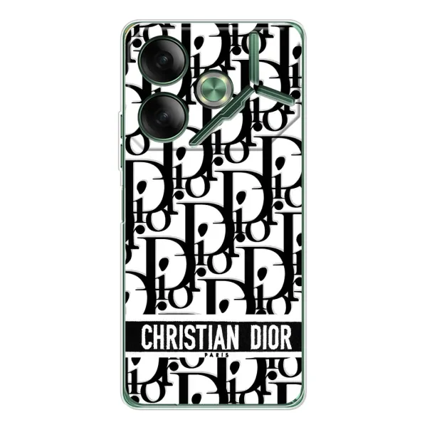 Чохол з малюнком «Christian Dior» для TECNO Pova 7