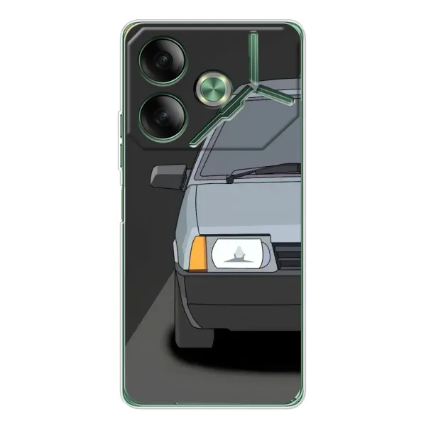Чехол с рисунком «Девятка» для TECNO Pova 7 Чехол с рисунком «Девятка» для TECNO Pova 7