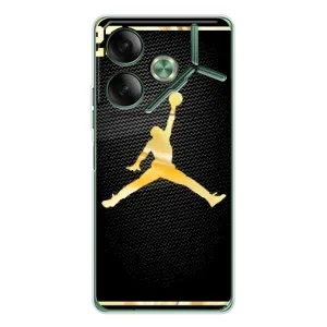 Силиконовый Чехол Nike Air Jordan на Пова 7 (Джордан 23)