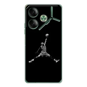 Силиконовый Чехол Nike Air Jordan на Пова 7 (Джордан)