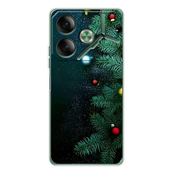 Чехол с рисунком «Елка» для TECNO Pova 7 Чехол с рисунком «Елка» для TECNO Pova 7