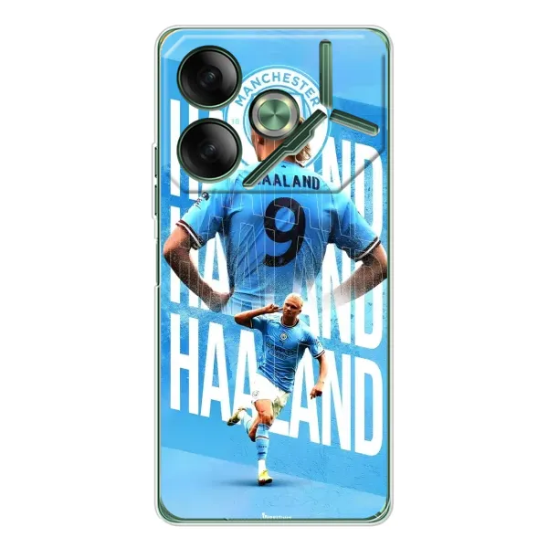 Чехол с рисунком «Erling Haaland» для TECNO Pova 7 Чехол с рисунком «Erling Haaland» для TECNO Pova 7