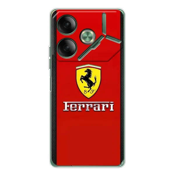 Чехол с рисунком «Ferrari Logo» для TECNO Pova 7 Чехол с рисунком «Ferrari Logo» для TECNO Pova 7