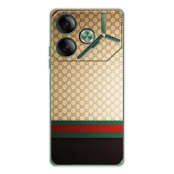 Чехол с рисунком «Фон Гуччи» для TECNO Pova 7 Чехол с рисунком «Фон Гуччи» для TECNO Pova 7