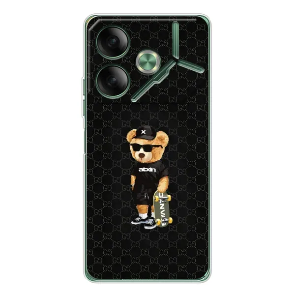 Чехол с рисунком «GUCCI Teddy» для TECNO Pova 7