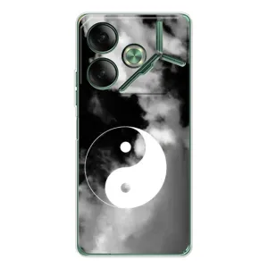Чехлы с принтом Спортивная тематика для Tecno Pova 7 (Инь-Янь)