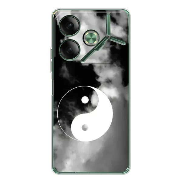 Чехол с рисунком «Инь-Янь» для TECNO Pova 7 Чехол с рисунком «Инь-Янь» для TECNO Pova 7