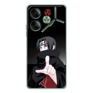 Чехлы с картинкой Итачи Учиха на Tecno Pova 7 (Итачи Знак)