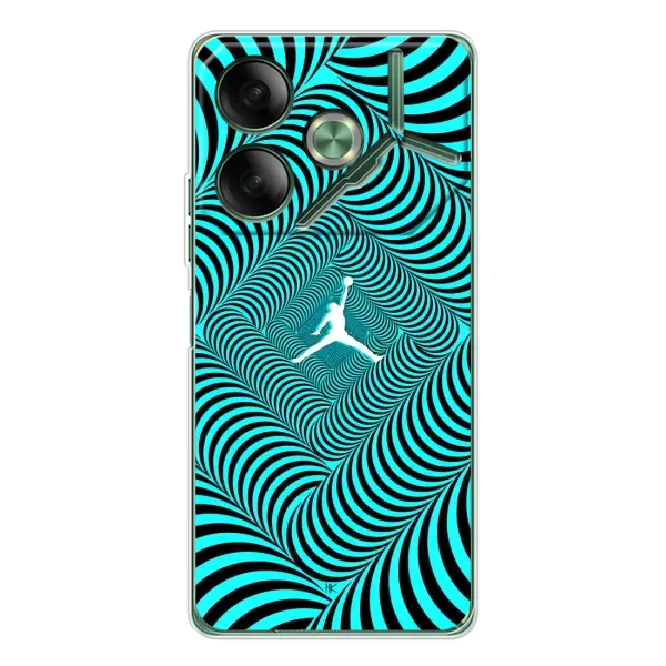 Чехол с рисунком «JORDAN» для TECNO Pova 7 Чехол с рисунком «JORDAN» для TECNO Pova 7