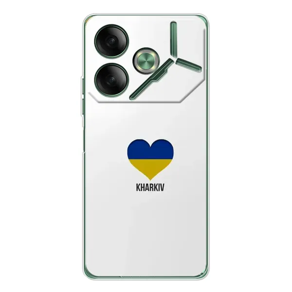 Чехол с рисунком «Kharkiv» для TECNO Pova 7 Чехол с рисунком «Kharkiv» для TECNO Pova 7