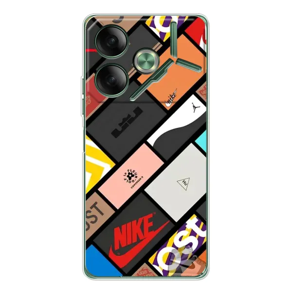 Чехол с рисунком «Коробки» для TECNO Pova 7 Чехол с рисунком «Коробки» для TECNO Pova 7