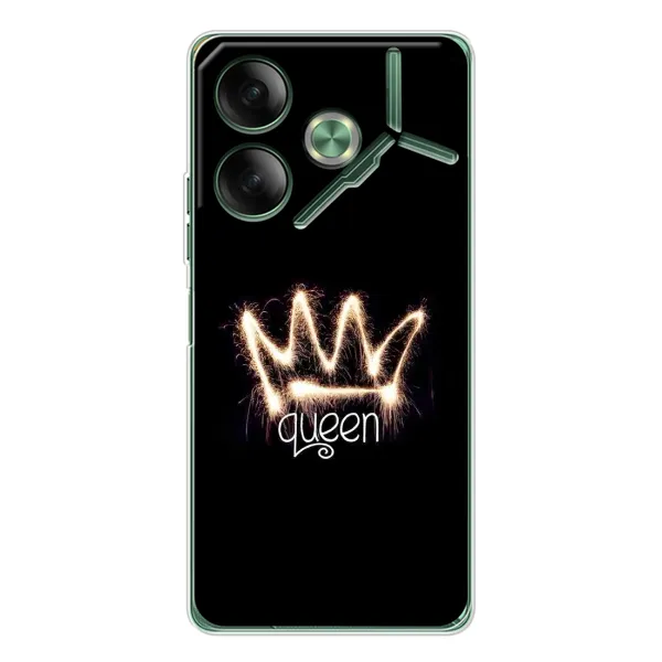 Чехол с рисунком «Корона» для TECNO Pova 7 Чехол с рисунком «Корона» для TECNO Pova 7