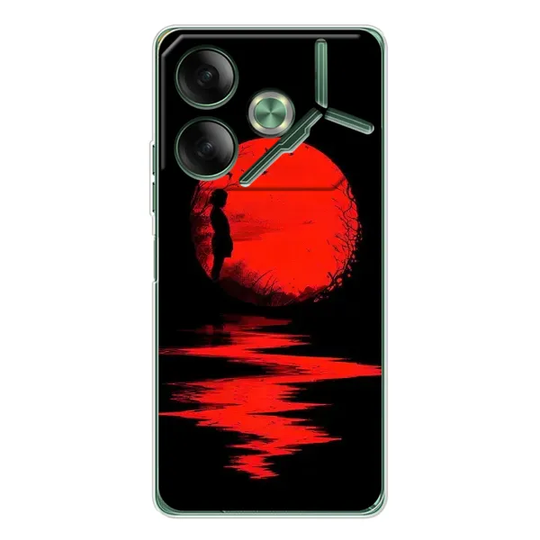 Чехол с рисунком «Красный Закат» для TECNO Pova 7 Чехол с рисунком «Красный Закат» для TECNO Pova 7