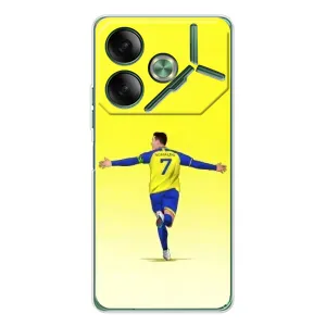 Чехол Криштиану Роналду для Tecno Pova 7 (Криштиану Аль Наср)