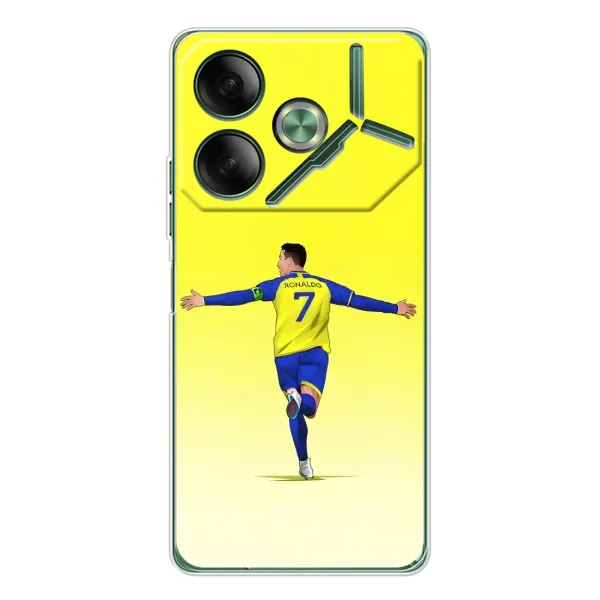 Чехол с рисунком «Криштиану Аль Наср» для TECNO Pova 7