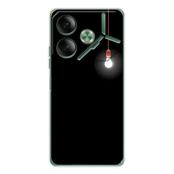 Чехол с рисунком «Лампочка» для TECNO Pova 7 Чехол с рисунком «Лампочка» для TECNO Pova 7