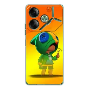 Чехол Бравл Старс для Tecno Pova 7