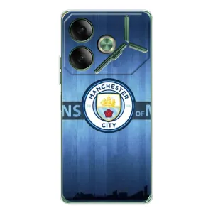 Силиконовые Чехлы принт Футбол на Tecno Pova 7 (ManCity)