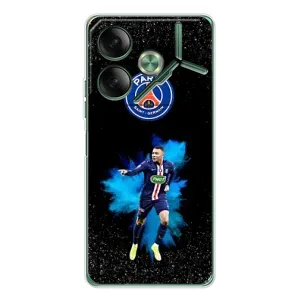 Чехол (TPU) с Футболистом на Tecno Pova 7 (Мбаппе ПСЖ)