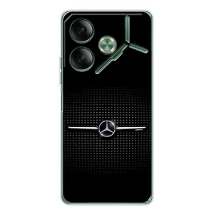 Силіконовий бампер з картинкою машини на Tecno Pova 7 (Mercedes)