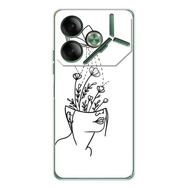 Чехол с рисунком «Мудрость» для TECNO Pova 7 Чехол с рисунком «Мудрость» для TECNO Pova 7