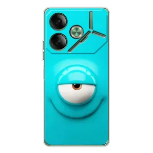 Чохли (ТПУ) (смішні стікери) для Tecno Pova 7 (Одноглазик)