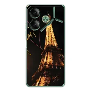 Чехол с Эйфелевой башней на Tecno Pova 7 (Paris)