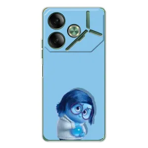 Чохол Головоломка для Tecno Pova 7 - (AlphaPrint) (Смуток)