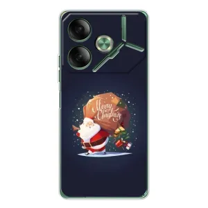 Чохол Санта Клаус для Tecno Pova 7 (Подарунки від Санти)