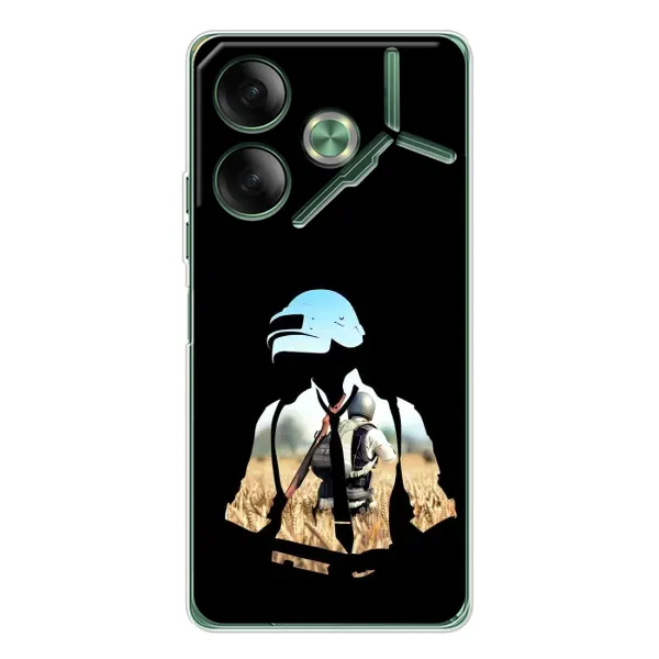 Чехол с рисунком «Пубг мен» для TECNO Pova 7 Чехол с рисунком «Пубг мен» для TECNO Pova 7