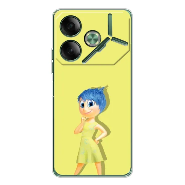 Чехол с рисунком «Радость» для TECNO Pova 7