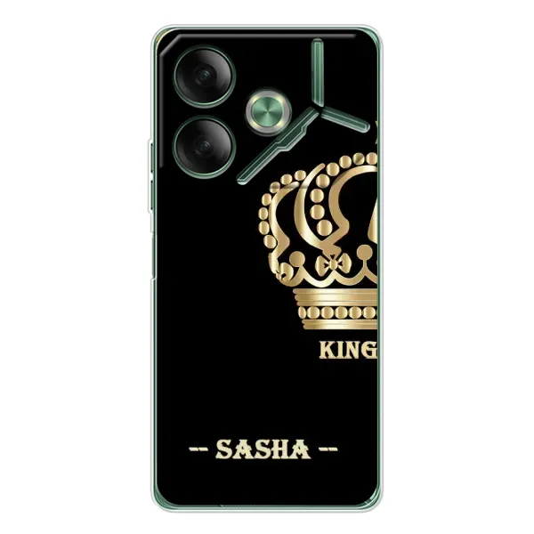 Чехол с рисунком «SASHA» для TECNO Pova 7 Чехол с рисунком «SASHA» для TECNO Pova 7