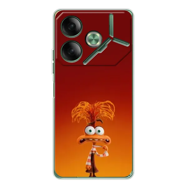 Чехол с рисунком «Тревожность» для TECNO Pova 7