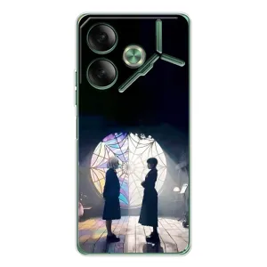 Чохол з картинкою Венсдей на Tecno Pova 7 (Внсдей і Енід)