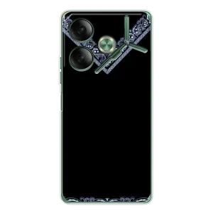 Силиконовый Чехол на Tecno Pova 7 (Воротник вышиванки)