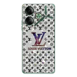 Чохол Стиль Louis Vuitton на Tecno Pova 7 (Яскравий LV)