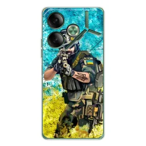 ЗСУ Чохли (TPU) для Tecno Pova 7 (ЗСУ ВОЇН)