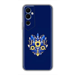 Чехол Укр Символика для Tecno POVA Neo 2 (Цветущий Герб)