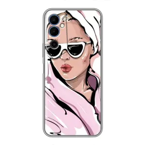 Чохол з картинкою Модні Дівчата Tecno POVA Neo 2 (Дівчина в халаті)