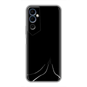 Чехол с картинками на черном фоне для Tecno POVA Neo 2 (Дорога)
