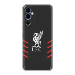 Силиконовые Чехлы принт Футбол на Tecno POVA Neo 2 (Эмблема Liverpool)