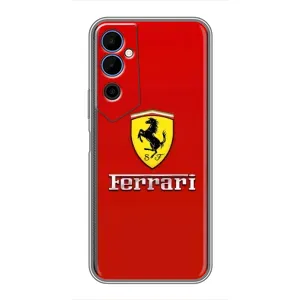 Чехол с рисунком «Ferrari Logo» для TECNO POVA Neo 2